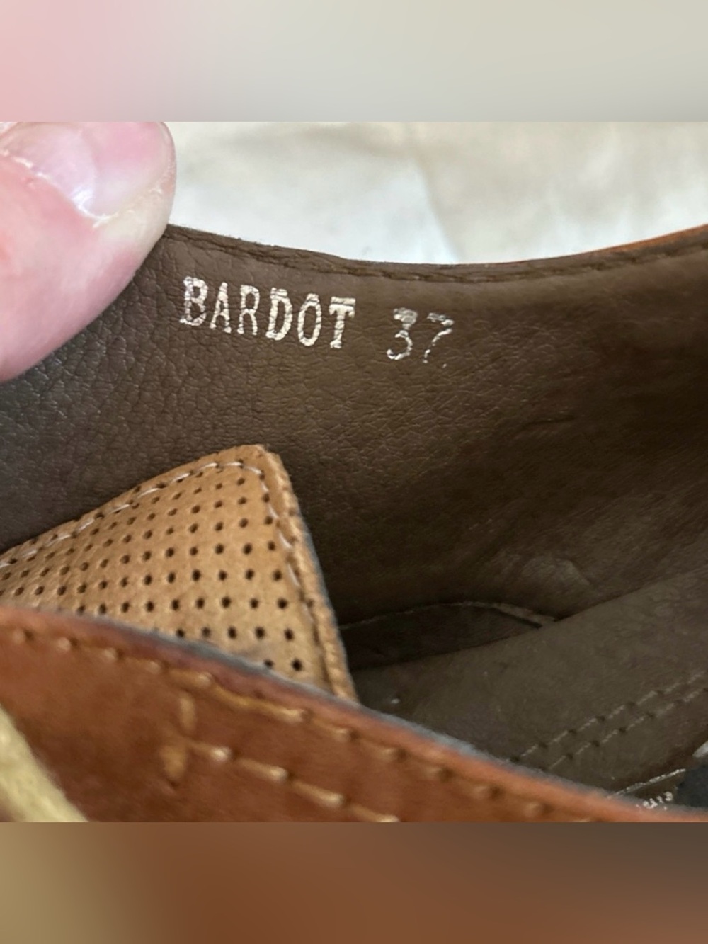 Spring Step L'ARTISTE BARDOT SHOES Brown Cream Color - Sz 7- $150 retail - Picture 8 of 8